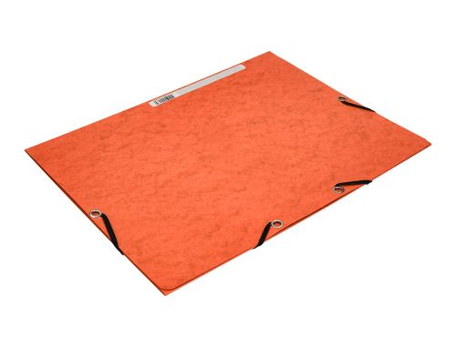 Pasta de elasticos q-connect din a4 com abas laranja , Q-connect , 31628 , 5705831021709